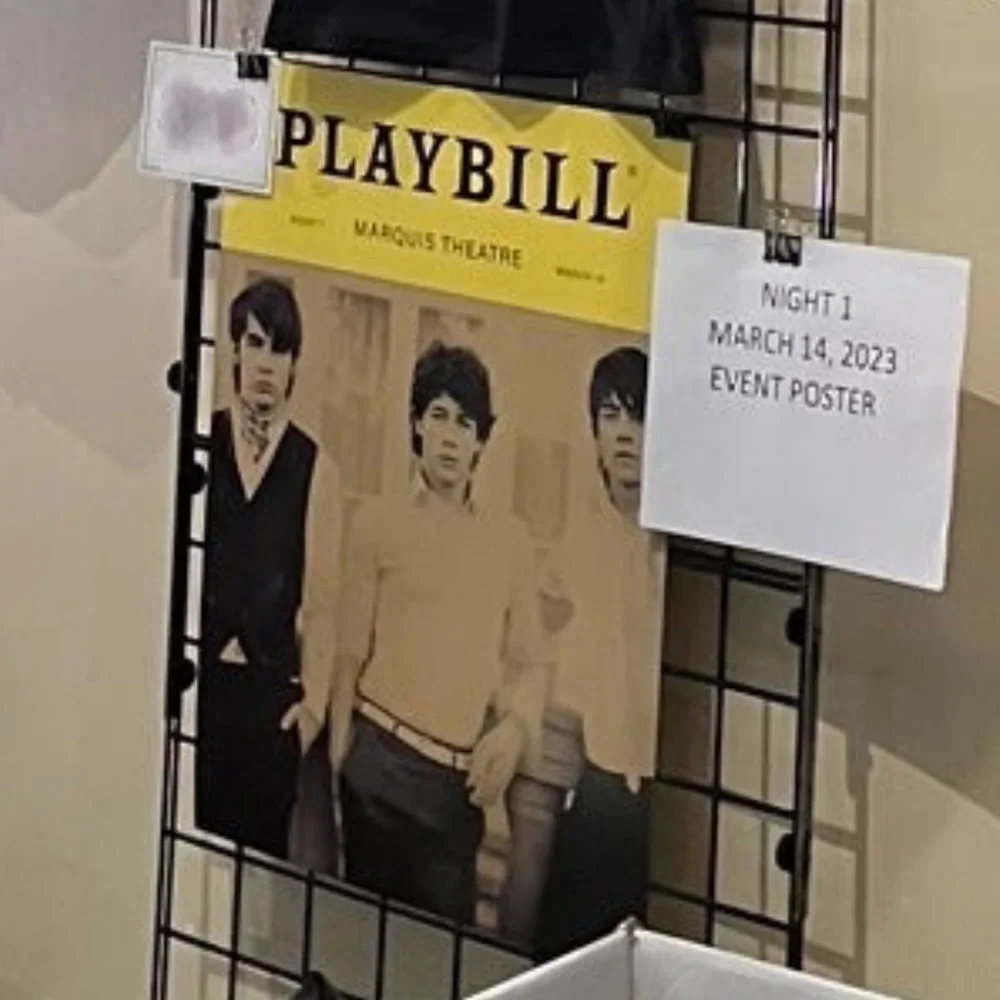 Poster from Jonas Brothers on Broadway - Picture 3 of 4